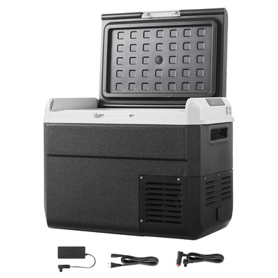 Uimoso Portable Car Fridge Freezer 31.7QT/30L Electric Cooler for Outdoor Trips