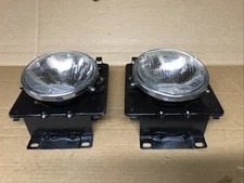 73-77 1973-1977 FORD TRUCK F100 HEADLIGHT BUCKETS Passnger & Driver Round OEM