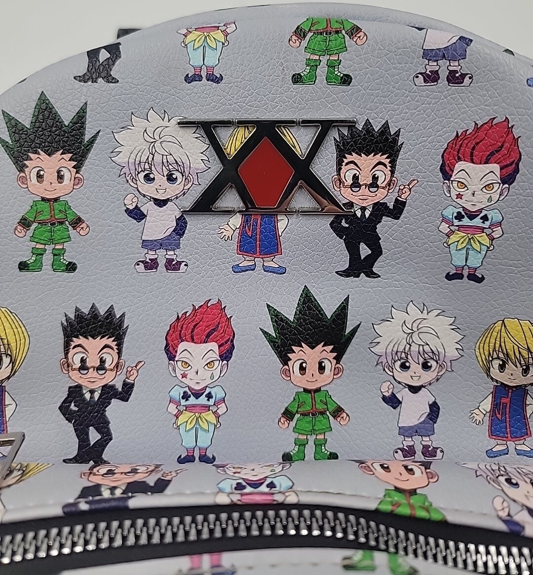 Hunter x Hunter Chibi All Over Print Mini Backpack Pastel Tie Dye Background We main image 4