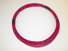 RED/BLUE AUTOMOTIVE WIRE 16 GAUGE HIGH TEMP GXL 25 FEET