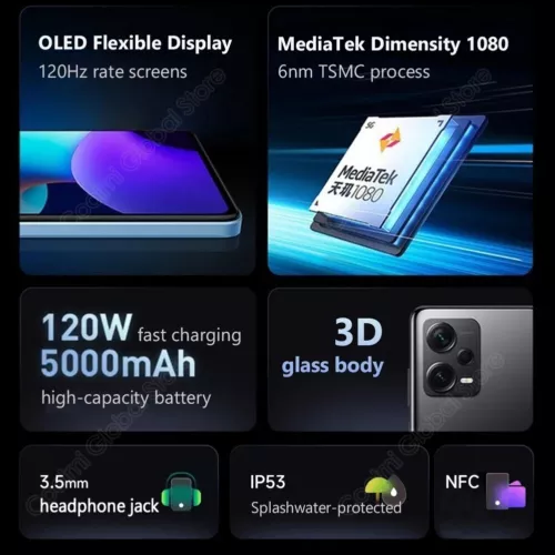 Xiaomi Redmi Note 12 Pro+5G 256GB 8/12GB RAM 200MP Dimensity 1080 5000mAh 6.67" - Picture 4 of 37