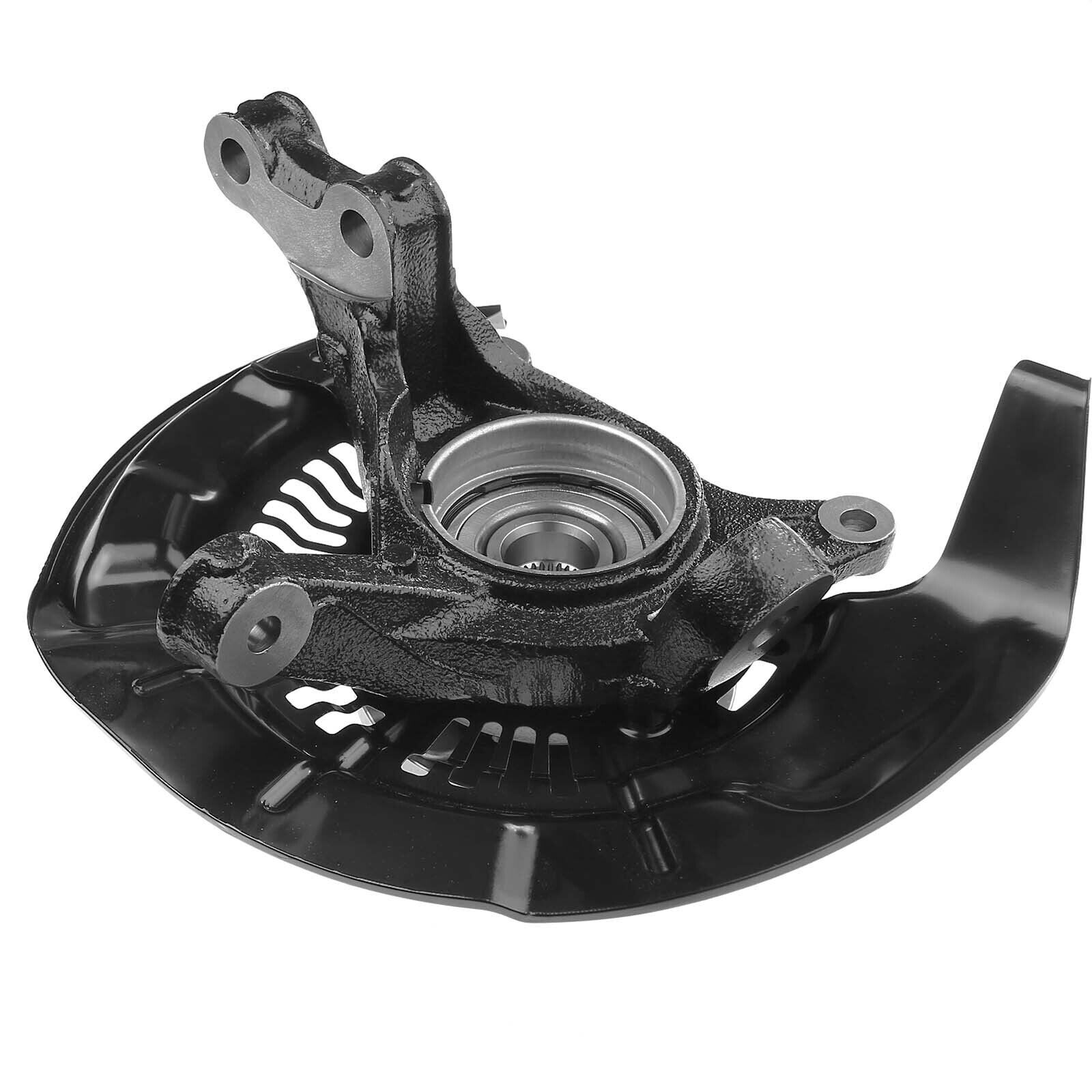 Pair Front Steering Knuckle & Wheel Bearing Hub Assy for Toyota