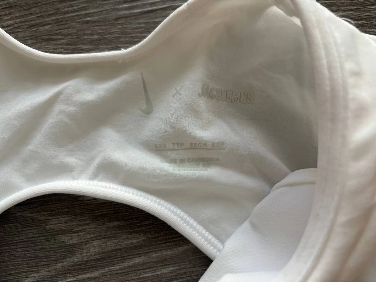 Mini Abito Jacquemus x Nike Taglia XXS Nuovo