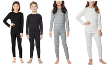 32 Degrees Weatherproof Kid Heat Long Sleeve Tee Legging Thermal Wear Girls
