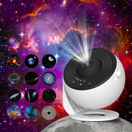 12IN1/Astronaut LED Sternenhimmel Projektor Lampe Nebula Planetarium Nachtlichte - Bild 2 von 17