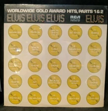Elvis Presley ‎ Worldwide Gold Award Hits, Parts 1 & 2 RCA ‎R213690 Sealed
