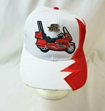 Vintage GW Trike Motorcycle Bike Embroidered Strapback Hat Cap with Matching Pin