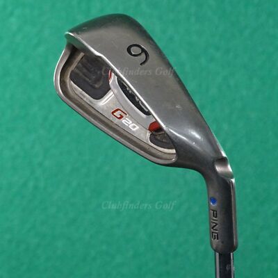 Ping G20 Blue Dot Single 6 Iron True Temper Dynamic Gold S300 Steel Stiff
