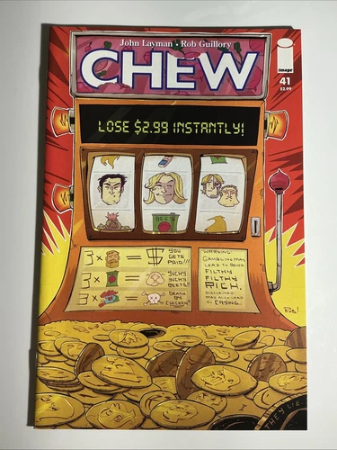 Chew #41 2014 (Image Comics Malibu Comics) 9.4 NM Comic Book Modern Age Single