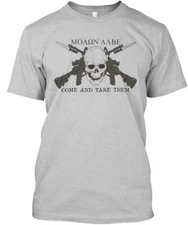 Molon Labe Print T-Shirt Made in the USA Size S to 5XL