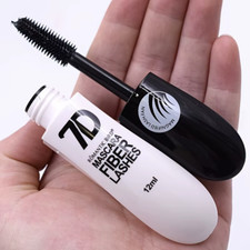7D Fiber Mascara Set, Waterproof, Durable, Curly Mascara, Resistant