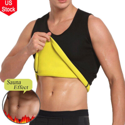Moldeador Camisa Termica Hombres Para Sudar Oculta Barriga Adelgazante Chaleco