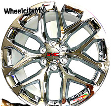 24 Chrome Oe Replica Snowflake Sfo 5668 Wheels Fits 2022 Gmc Denali 6x5.5 24 24 Chrome Oe Replica Snowflake Sfo 5668 Wheels Fits 2022 Gmc Denali 6x5.5 24