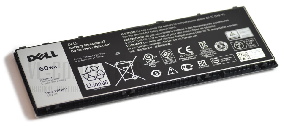 Original Dell Akku battery für Dell Latitude 10 ST2 0KY1TV PPNPH NEU NEW 60WH 