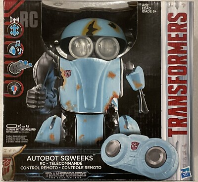 HASBRO TRANSFORMER AUTOBOT SQWEEKS RC -DANCE MODE- BLASTER MODE SEALED 