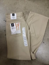 NWT Members Mark Benton Slim Fit Performance Pants 40x32