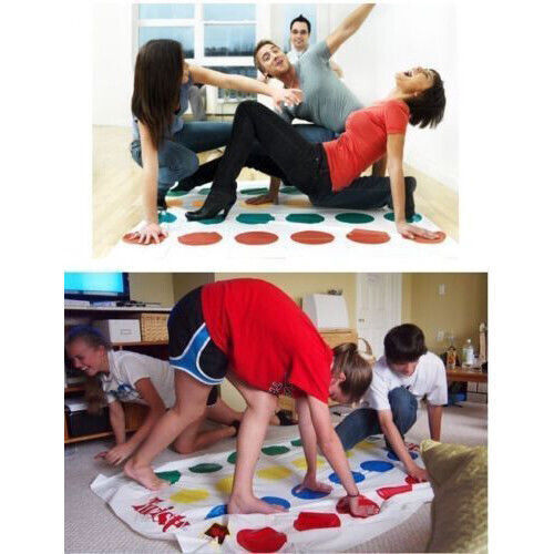 BRAINS UP Classic Twist Poses Floor Game, FunKidz Giant Mat Party Games for  Kids Adults Bigger Size Family Indoor and Outdoor Activity for Boys Girls