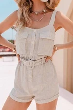 BULK/Boutique Sand Rompers - 6 total, Small, Medium, Large NWT