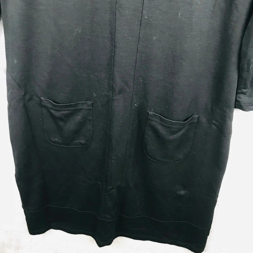 Betty Barclay robe femme S élégante noir poches polyester viscose ladies dress - Photo 3/4