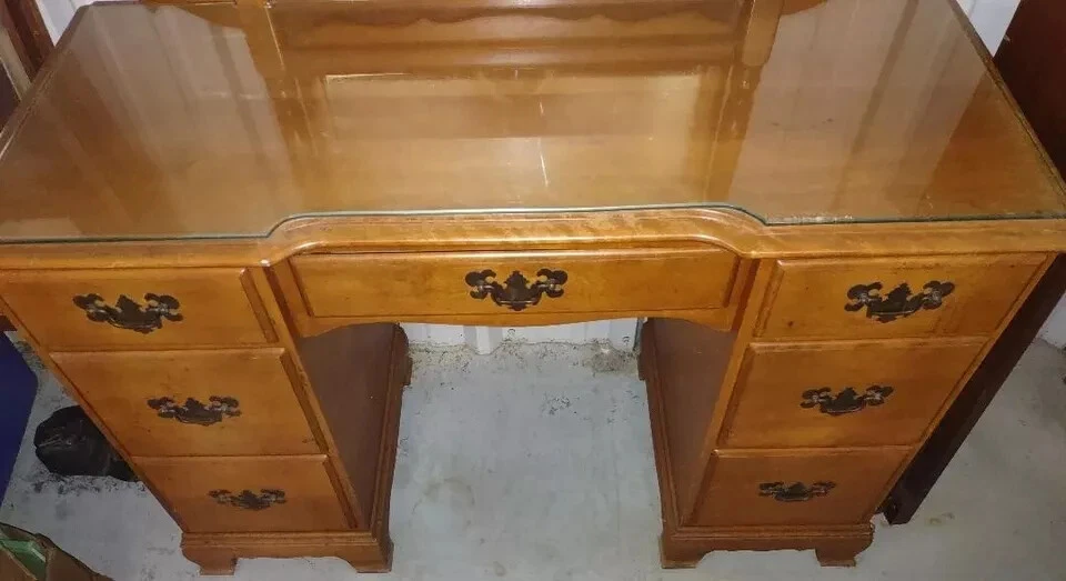 ESPEJO TOCADOR HEYWOOD WAKEFIELD ARCE TOCADOR Recogida local CAROLINA DEL NORTE Foto 3 de 4