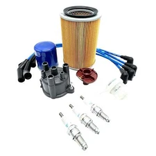 Ignition Kit - Distributor Cap, Distributor Rotor, Spark Plug Wires & Plugs, Air