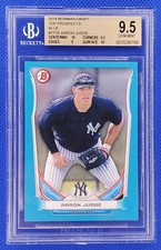 2014 AARON JUDGE BOWMAN DRAFT TOP PROSPECTS BLUE #TP39 BGS 9.5 GEM-MT SN 241/399