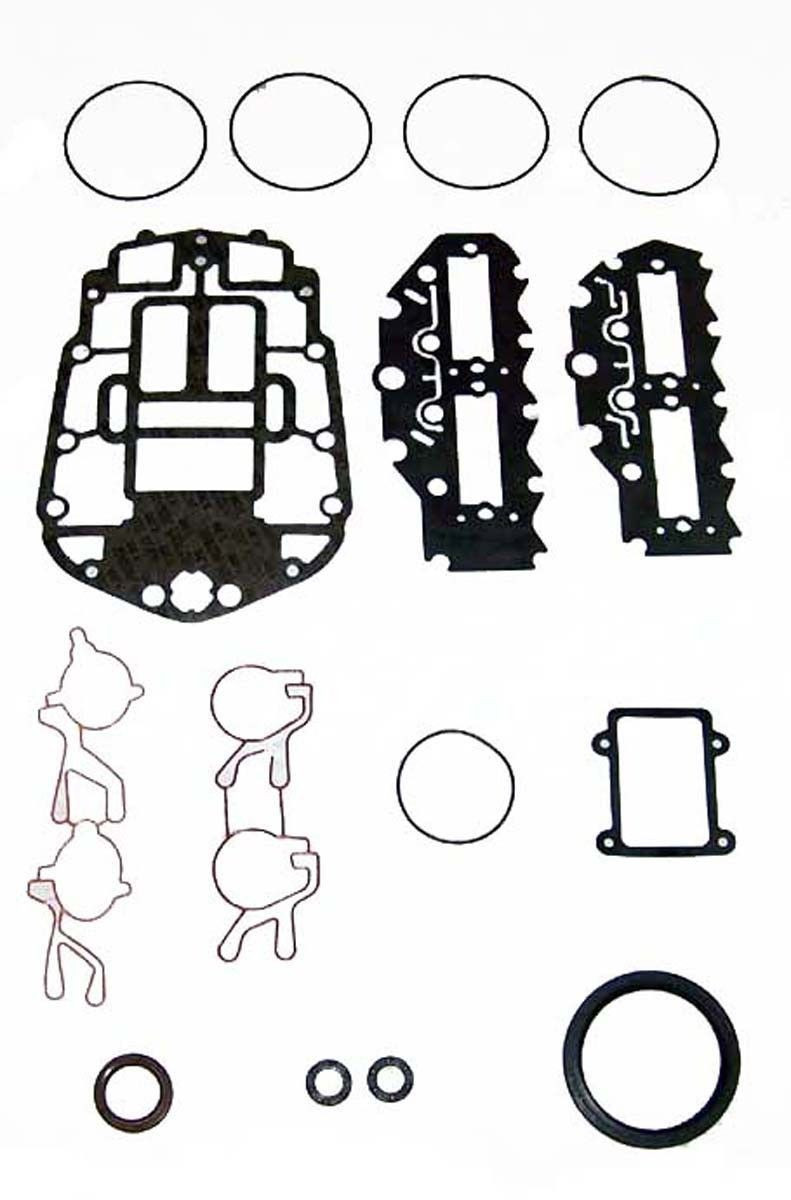 WSM Piston Kit For Johnson/Evinrude 60-75 HP 3-Cylinder Looper - STD Size 3.00, 100-104K-1201877