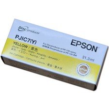 Epson PJIC7 Y Discproducer PP-100 / PP-50 YELLOW Ink Cartridge C13S020692