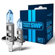 H1 Halogen 12v 55w 5000k Xenon White Upgrade Headlight Bulb - Pack Of 2 H1 Halogen 12v 55w 5000k Xenon White Upgrade Headlight Bulb - Pack Of 2