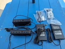 2x used Dell D6000 Universal Docking Station with 130W AC Adapter MKX27 USB-C