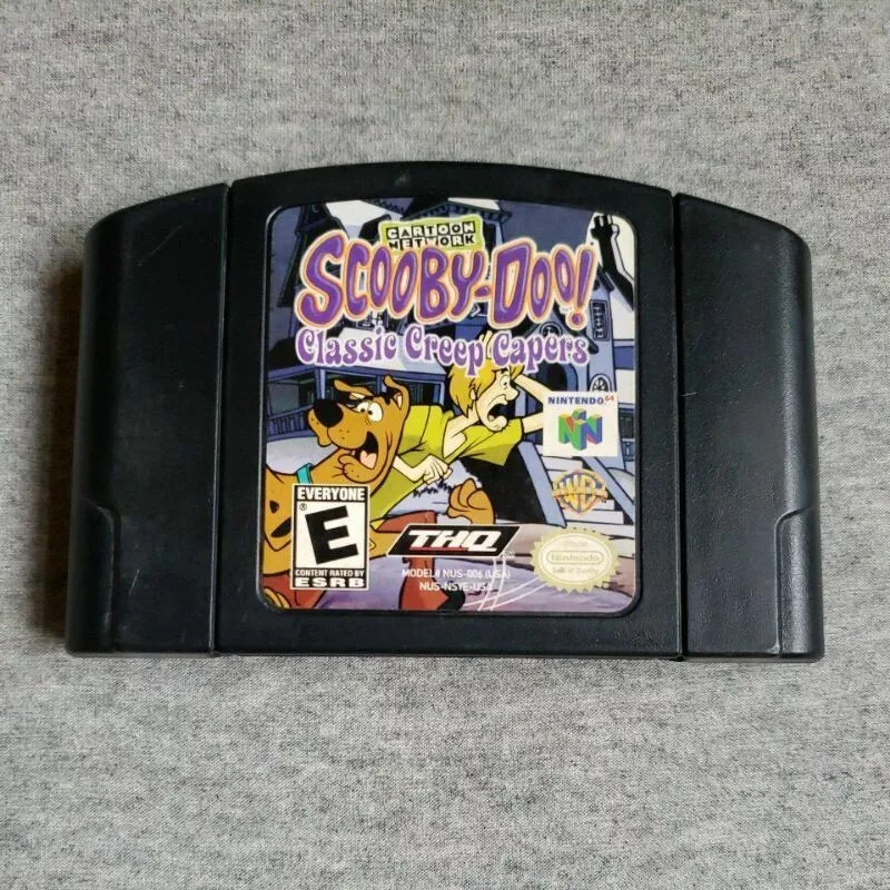 Scooby Doo Classic Creep Capers Nintendo 64 N64 OEM Official Original Authentic