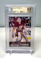 Matt Murray Upper Deck Young Guns Rookie Card BGS 9.5