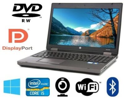 Laptop HP Probook 6560B 15,6'' I5-2410M max. 2.90GHz 1600x900px HD+ Win 10Pro SSD