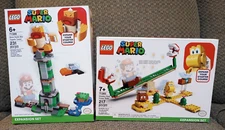 LEGO Super Mario 71388: Boss Sumo Bro Tower & 71365: Piranha Plant Power Slide