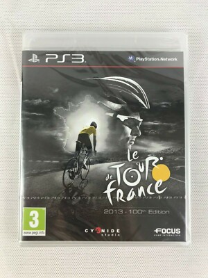 PS3 Le Tour De France 2013 100th Edition, Neu & Factory Sealed, Minor Dent