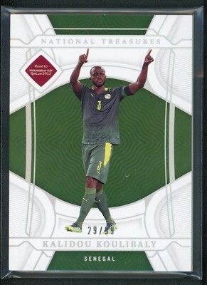 2022 KALIDOU KOULIBALY 29/99 PANINI NATIONAL TREASURES FIFA ROAD TO WORLD CUP