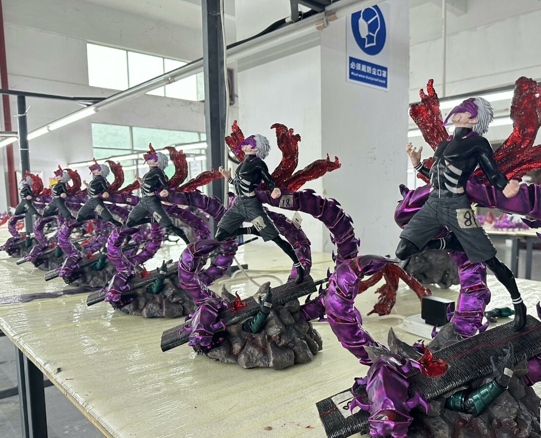 sizukus　BW-Studioカネキ Kaneki Ken Resin BW Studio Tokyo Ghoul Statue Figurine 1/6 38.5cm