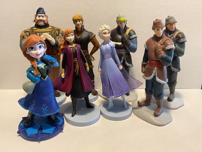 Disney Store Frozen Die Eiskönigin Anna Elsa Sven Oaken Figur zur Auswahl