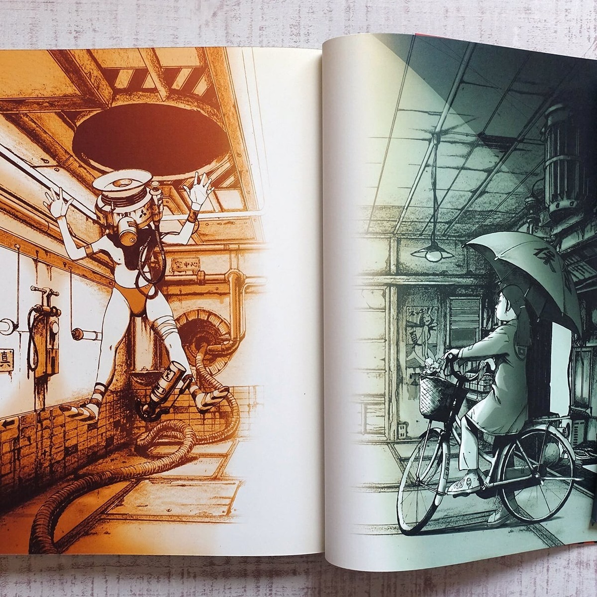 0 RANGE (Orange) Koji Morimoto Scrapbook Art Works illustrations