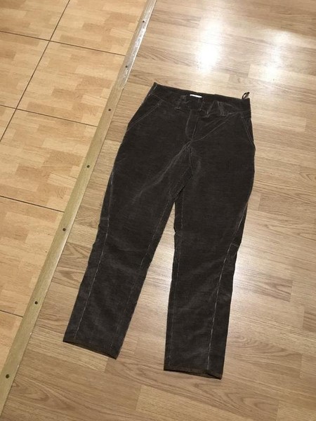 Women Brunello Cucinelli Trousers Brown Velvet 34