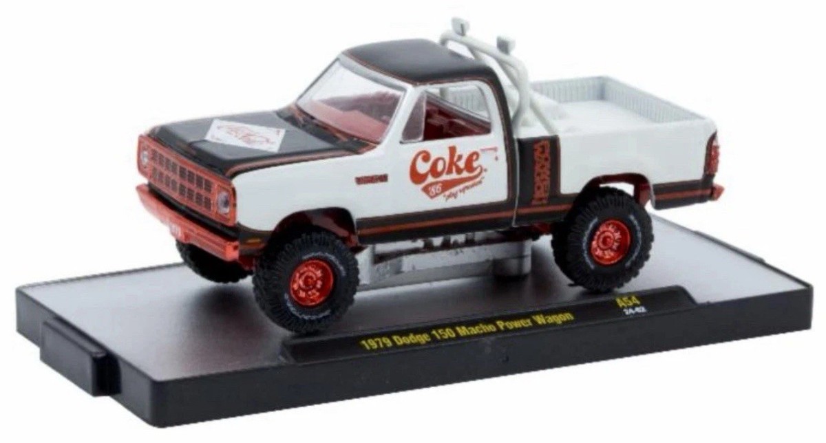 CHASE M2 Machines A54 1979 DODGE 150 MACHI POWER WAGON Coca