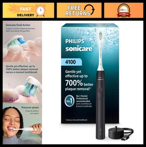 Sonic Electric Toothbrush with Advanced Technology, Pressure Sensor, 2 Intensity