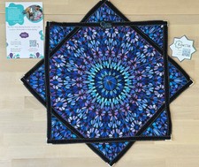 FlowStar Spinning Cloth Flow Toy Blue Green Pink Festival Toss Toy