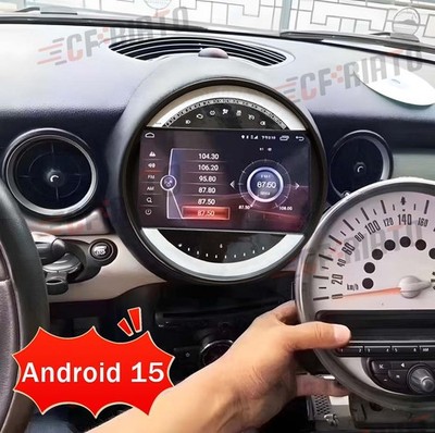 Android 15 Apple Carplay GPS WIFI Autoradio für BMW Mini Cooper R55 R56 Clubman