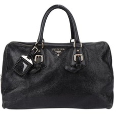 Borsa Prada Shimering Leather City Handbag