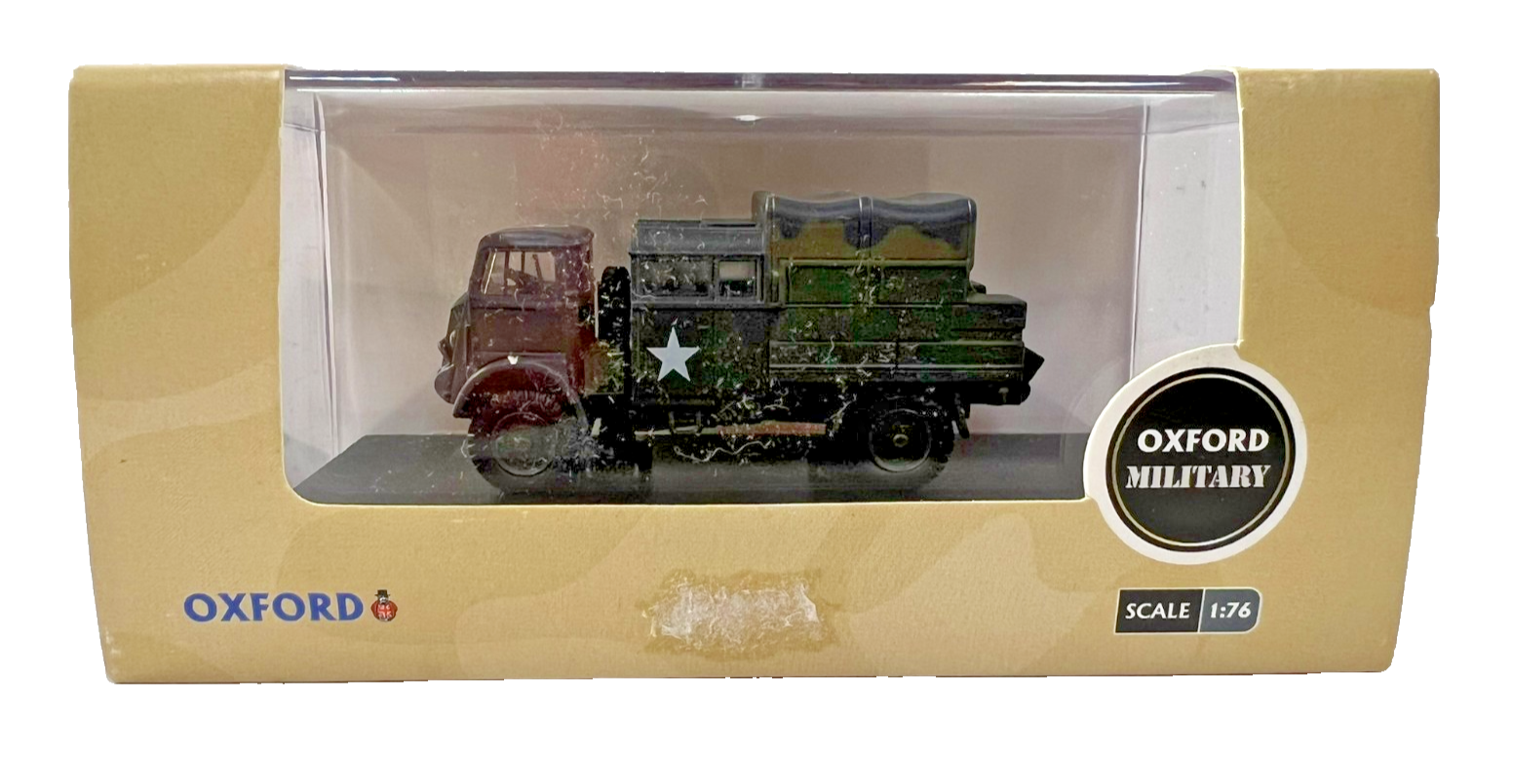 Oxford Diecast Military 76QLB003 Bedford QLB Light AA Reg 12 Corps Germany 1945