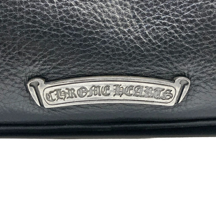 Chrome Hearts M MD Cemetery Cross Patch m Bag Handbag Medium V925 Sier Leather r thumbnail 11