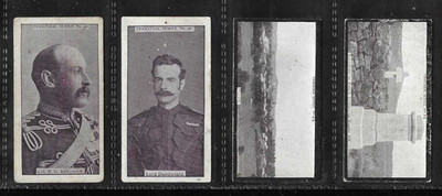4 WILLS KARTEN: TRANSVAAL SERIE.   1901/2