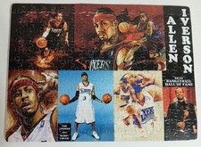 Allen Iverson Hall of Fame Puzzle 11x15 size (250 pieces)