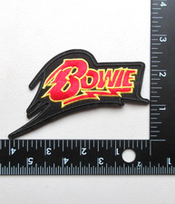 🔥DAVID BOWIE ROCK MUSIC SINGER BATTLE VEST JACKET EMBROIDERED IRON ON PATCH